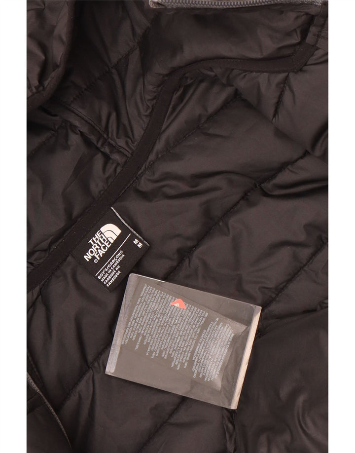 The North Face Chaqueta acolchada con capucha para niño 9-10 años Mediana Negro Poliéster