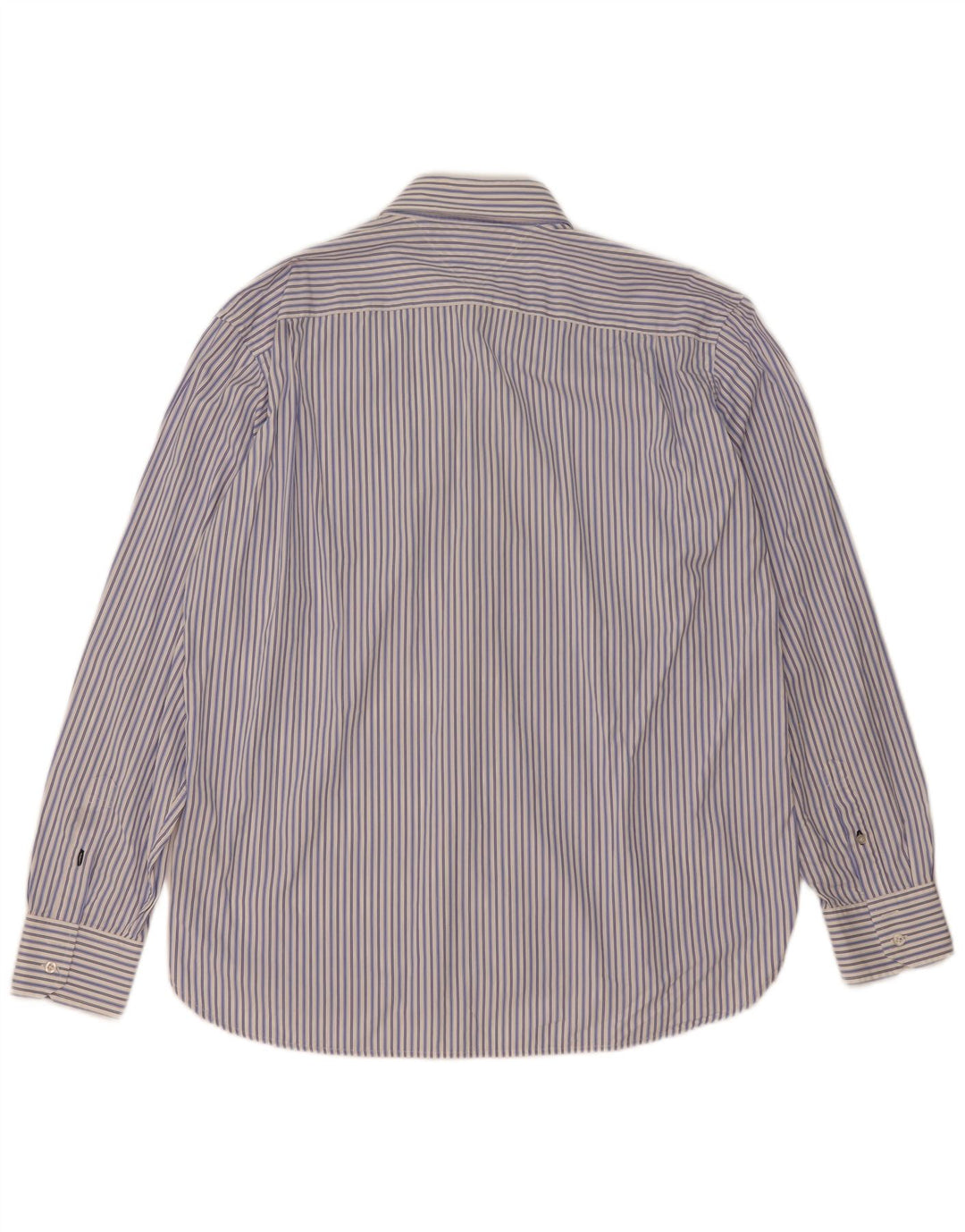 Camisa Tommy Hilfiger Hombre XL Algodón Rayas Azul