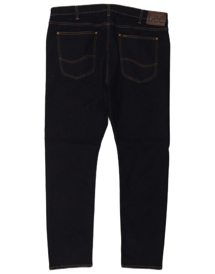 Lee Vaqueros ajustados Luke para hombre W40 L32 Algodón azul marino