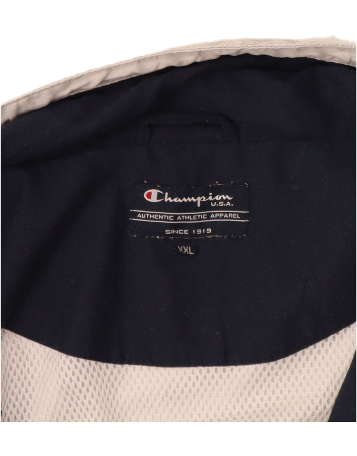 CHAMPION Chaqueta impermeable para hombre UK 44 2XL Blanco