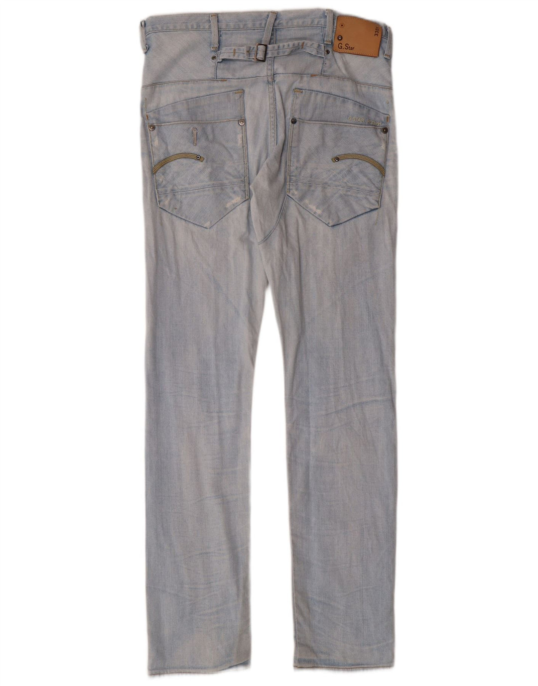 G-STAR Vaqueros Slim 3301 para Hombre W32 L34 Algodón Azul