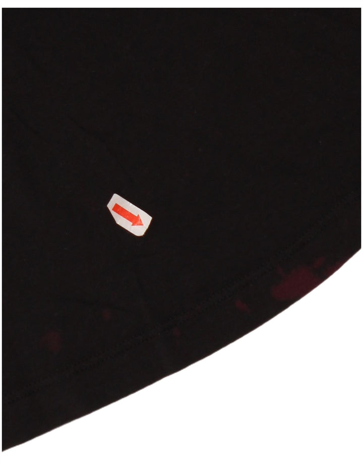AERONAUTICA MILITARE Mens T-Shirt Top Medium Black