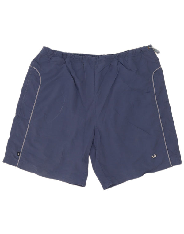 Pantalones cortos deportivos Nike para hombre XL Azul marino Poliéster
