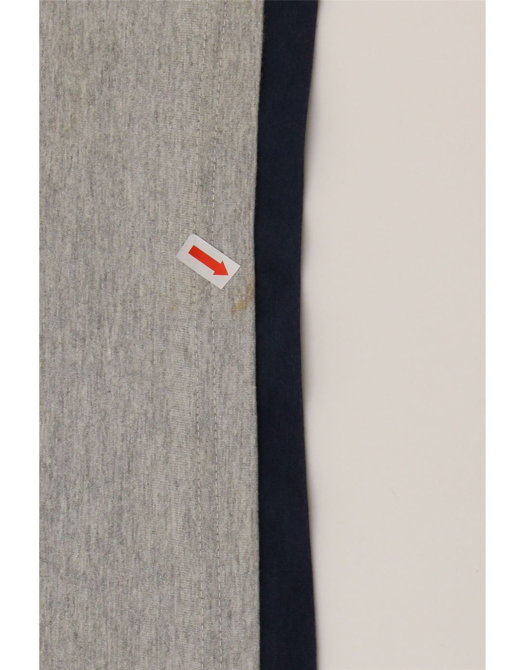 ELLESSE Mens Graphic Top Long Sleeve XL Grey Cotton
