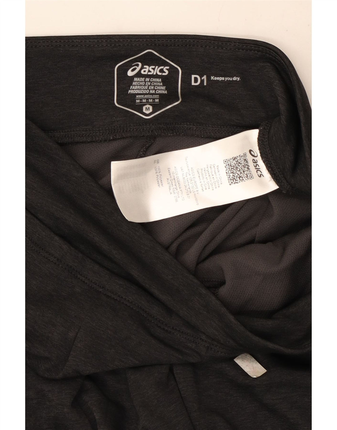 Asics Pantalones de chándal para mujer Joggers UK 12 Poliéster gris medio