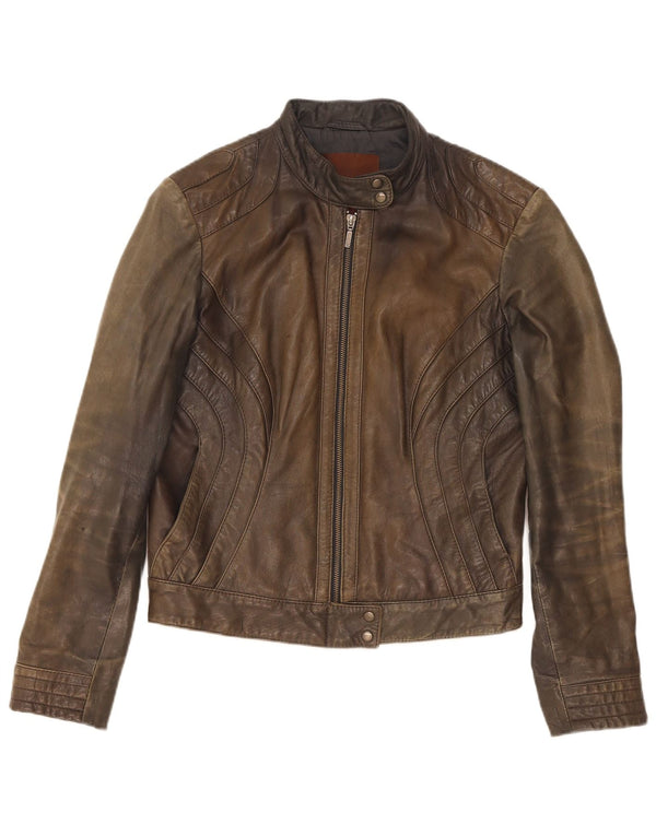 Conbipel Chaqueta de cuero para mujer IT 40 Small Brown