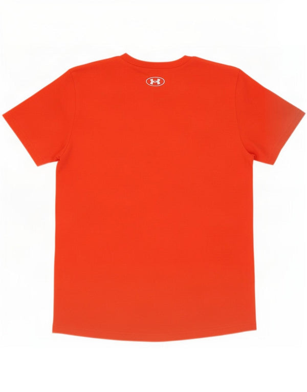 Under Armour Camiseta gráfica para niños 11-12 años Grande Algodón Rojo