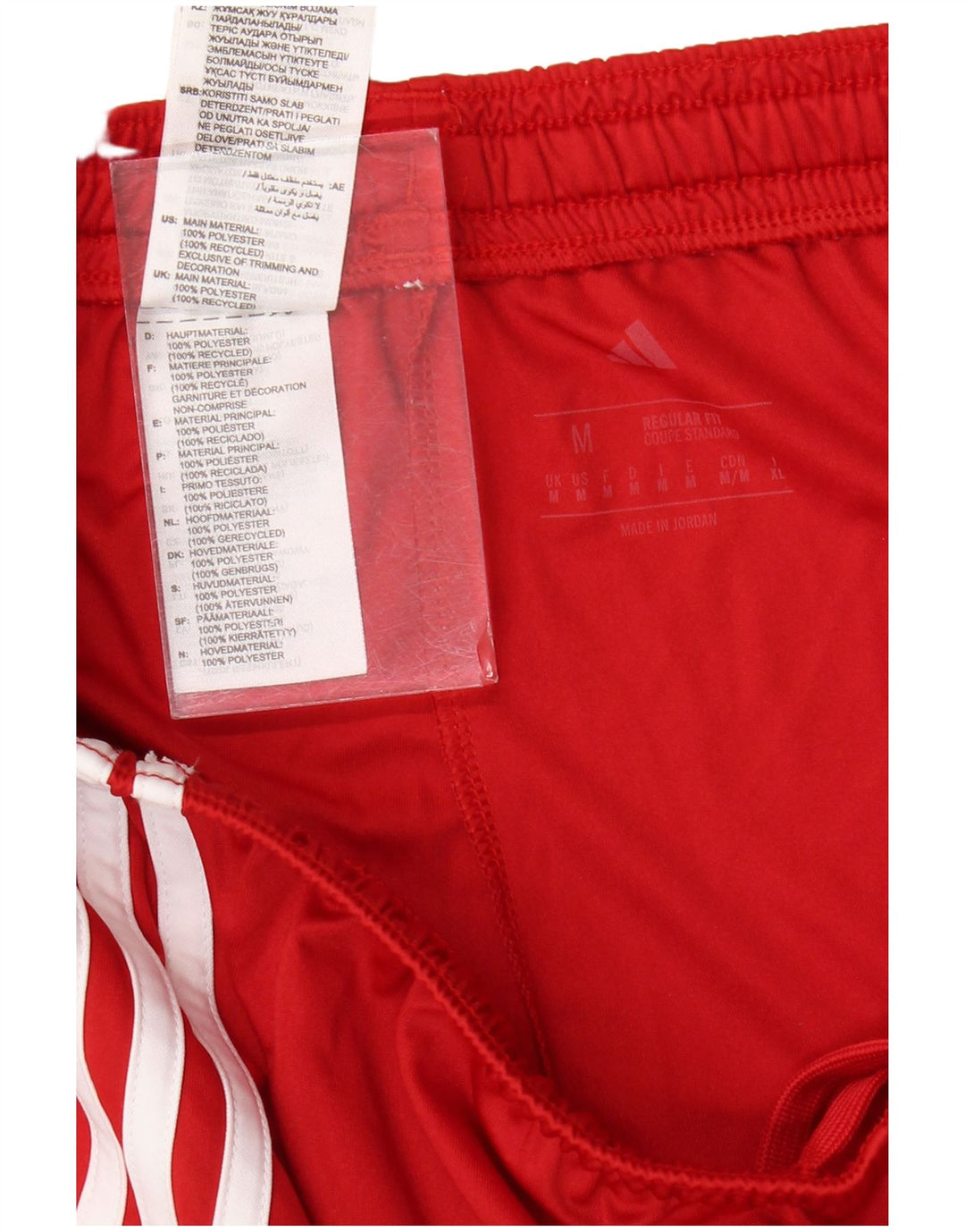 ADIDAS Pantalones cortos deportivos Aeroready de ajuste regular para hombre Poliéster rojo medio