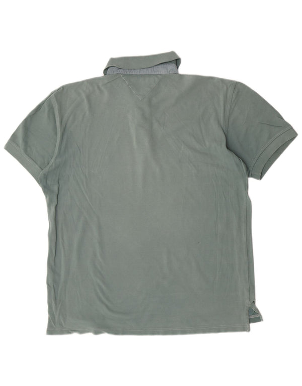 Polo Tommy Hilfiger Hombre XL Algodón Verde