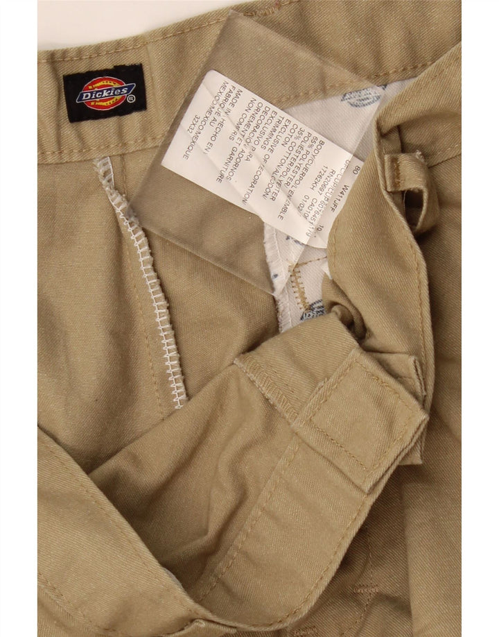 DICKIES Pantalón chino recto para hombre W32 L32 Poliéster beige