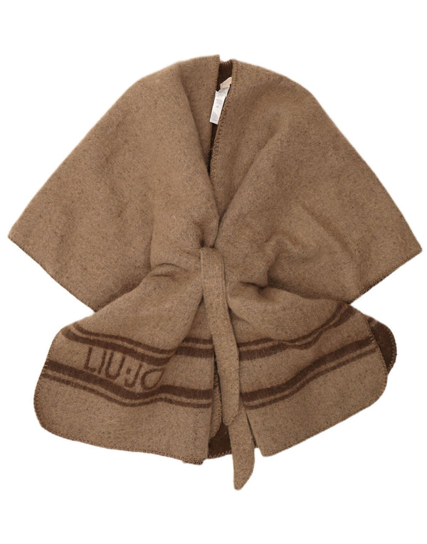 Abrigo Poncho Estampado Mujer Liu Jo Talla Única Poliéster A Rayas Marrón