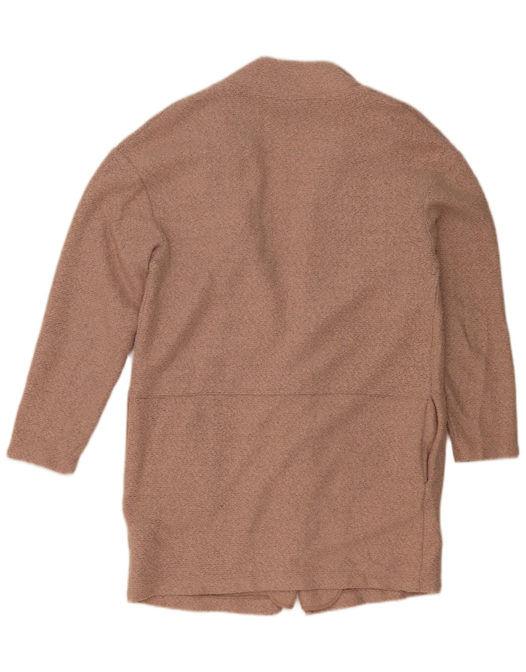 Marks & Spencer - Cárdigan abierto largo para mujer, talla 40, color rosa medio