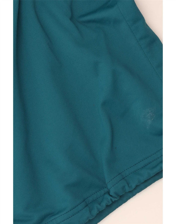Fila Mens Chándal Top Chaqueta 2XL Turquesa Colorblock Poliéster