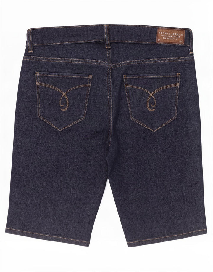 Shorts Vaqueros Mujer Esprit W28 Algodón Azul Marino Medio