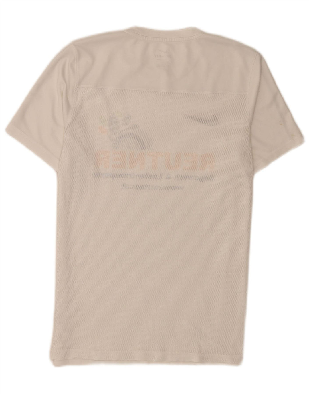 Camiseta Nike Hombre Graphic Top Medium Blanco Poliéster Deportes