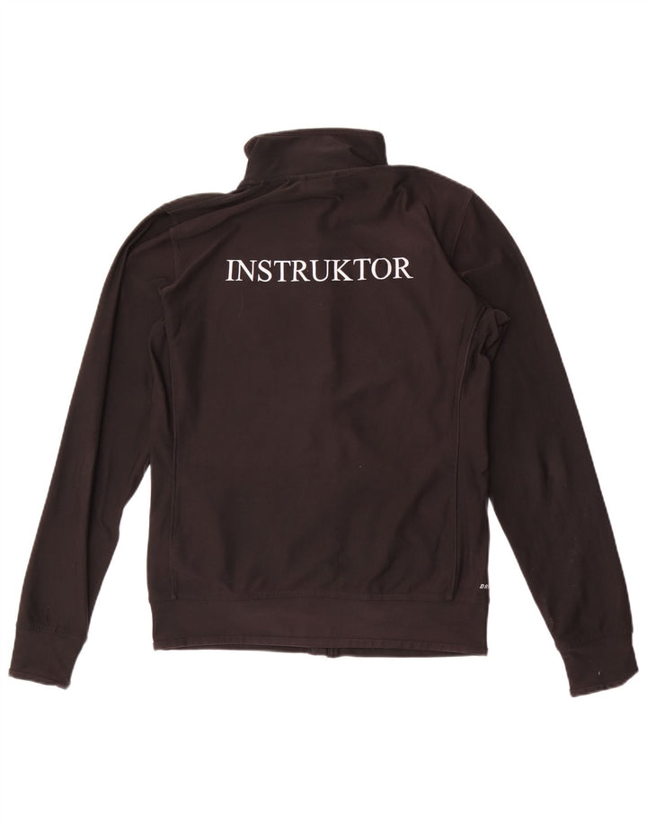 Nike - Chaqueta de chándal gráfica para mujer, talla M, poliéster negro