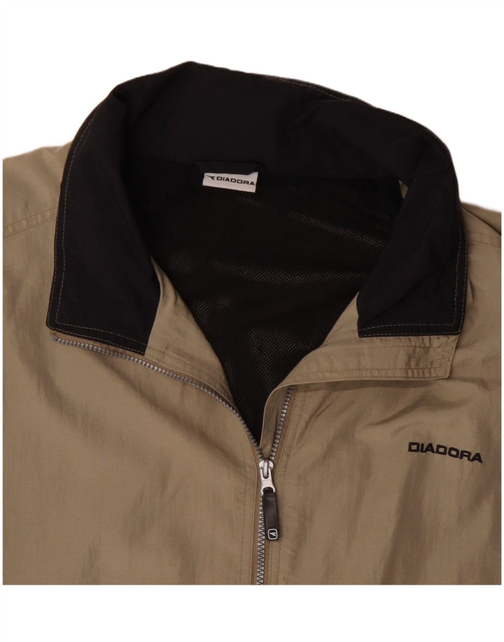 Diadora Chubasquero Hombre ES 42 XL Poliamida Beige