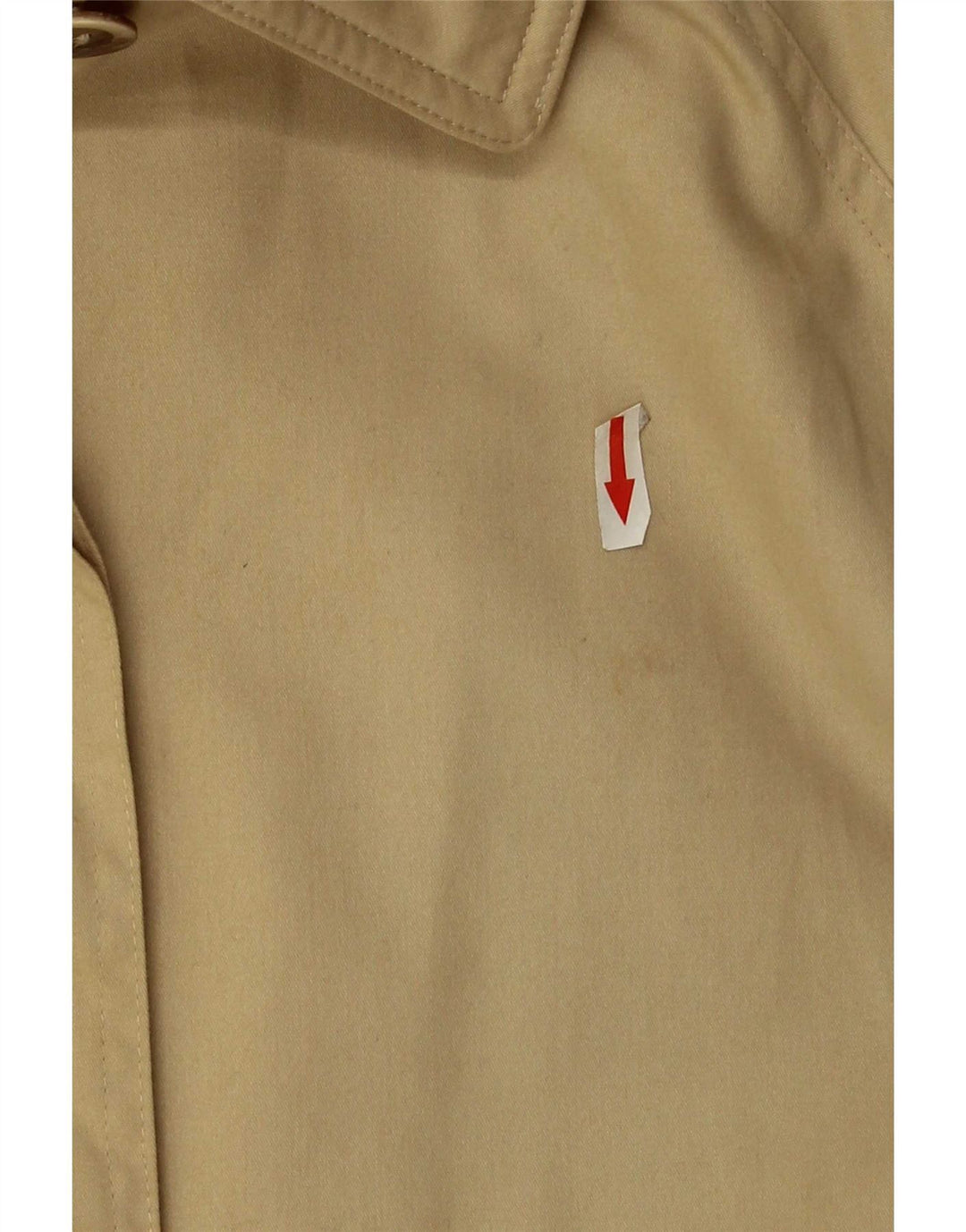ELENA MIRO Abrigo extragrande para mujer Reino Unido 16 Algodón beige grande