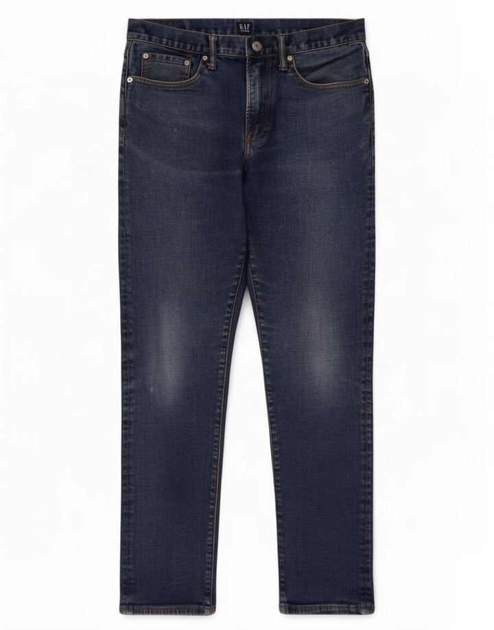 Gap Vaqueros Slim Hombre W30 L32 Azul Elastano