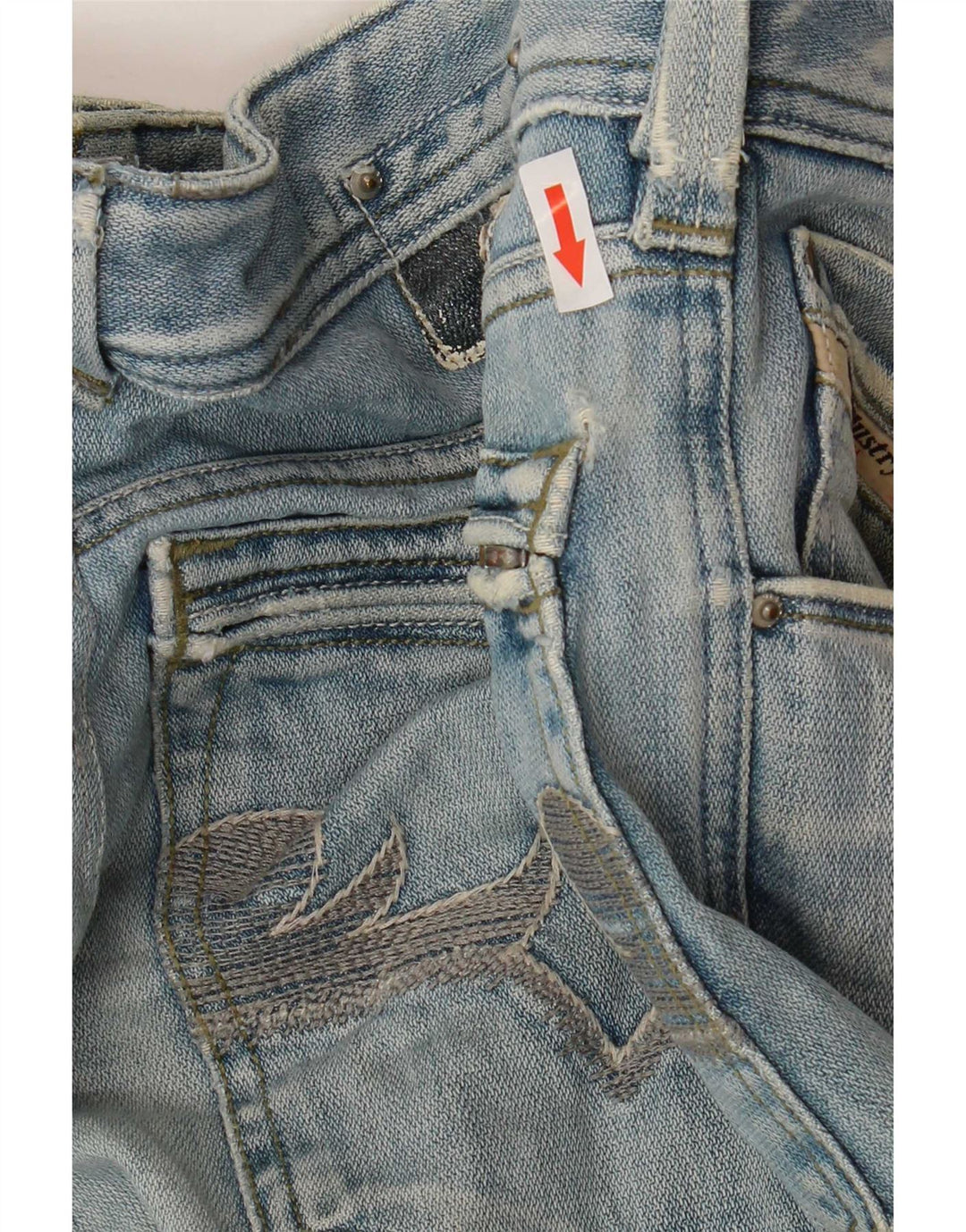 Diesel Hombre Yarik Vaqueros Rectos W32 L32 Azul