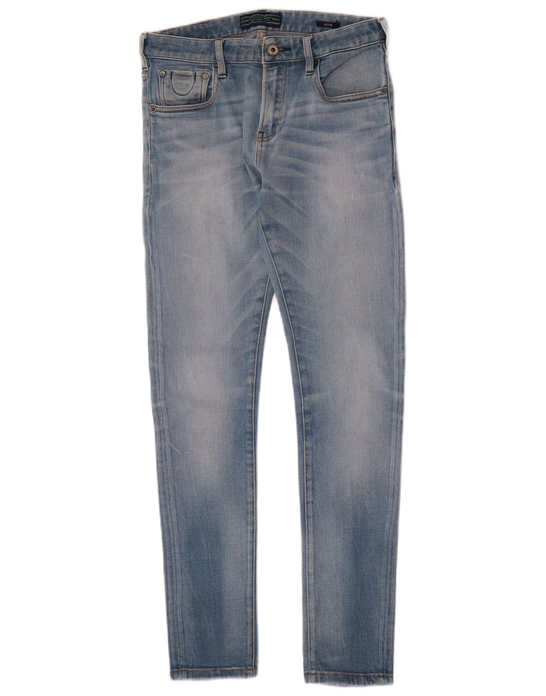 Vaqueros Slim Mujer Scotch & Soda W29 L32 Algodón Azul