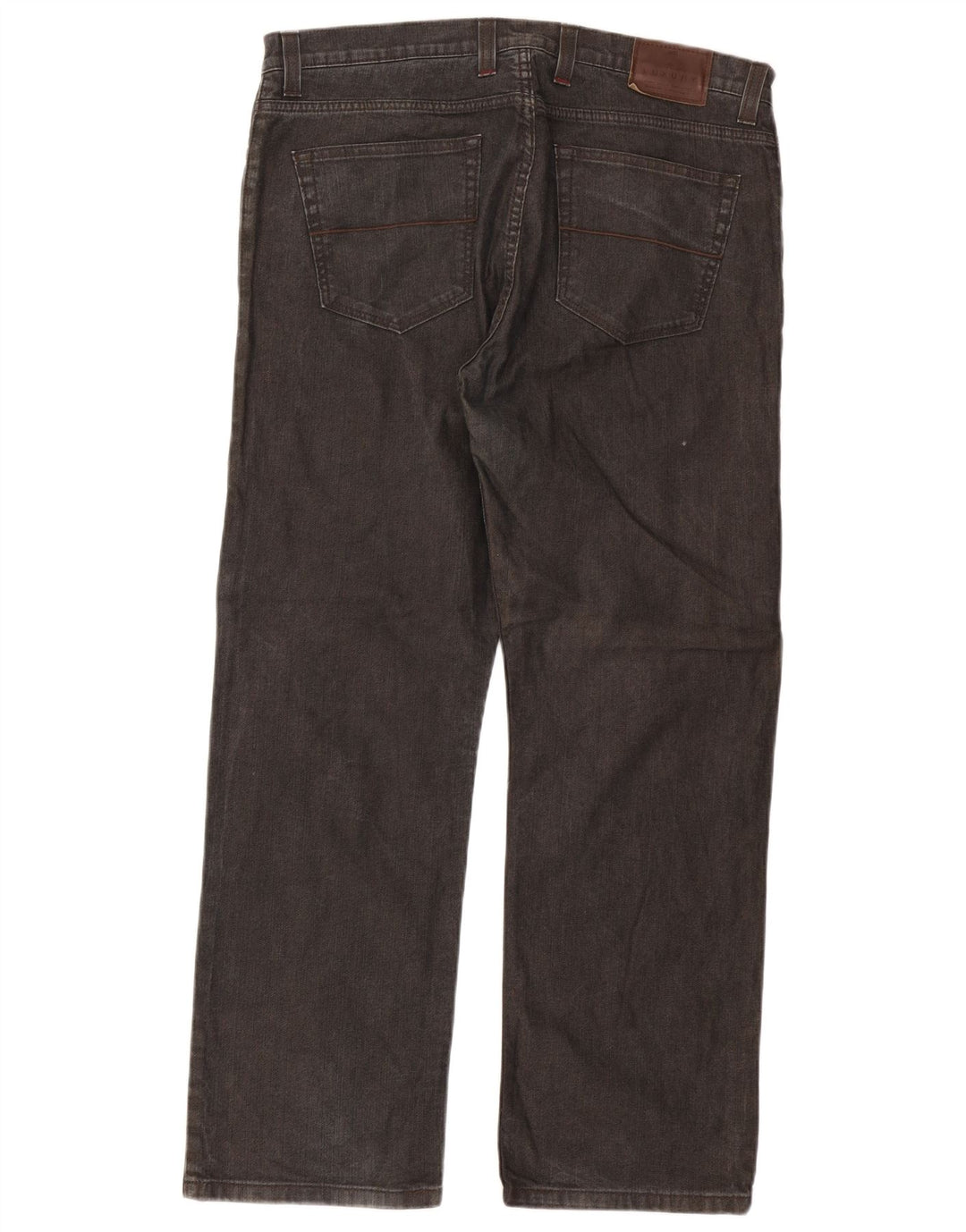 Marks & Spencer Vaqueros rectos Blue Harbor para hombre W38 L31 Algodón negro