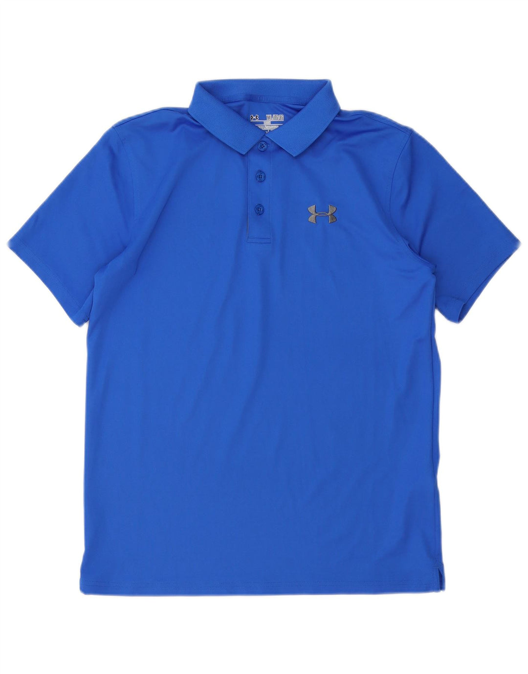 UNDER ARMOUR Polo Heat Gear para niño 13-14 años XL Azul Poliéster