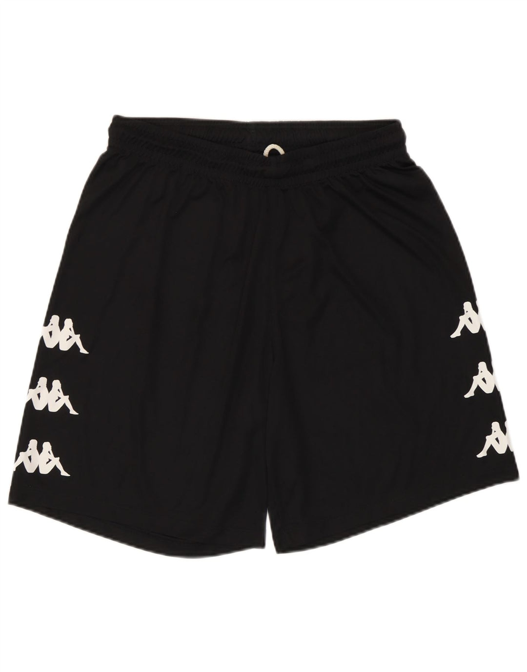 Kappa Hombres Mediano W30 L8 Poliéster Negro