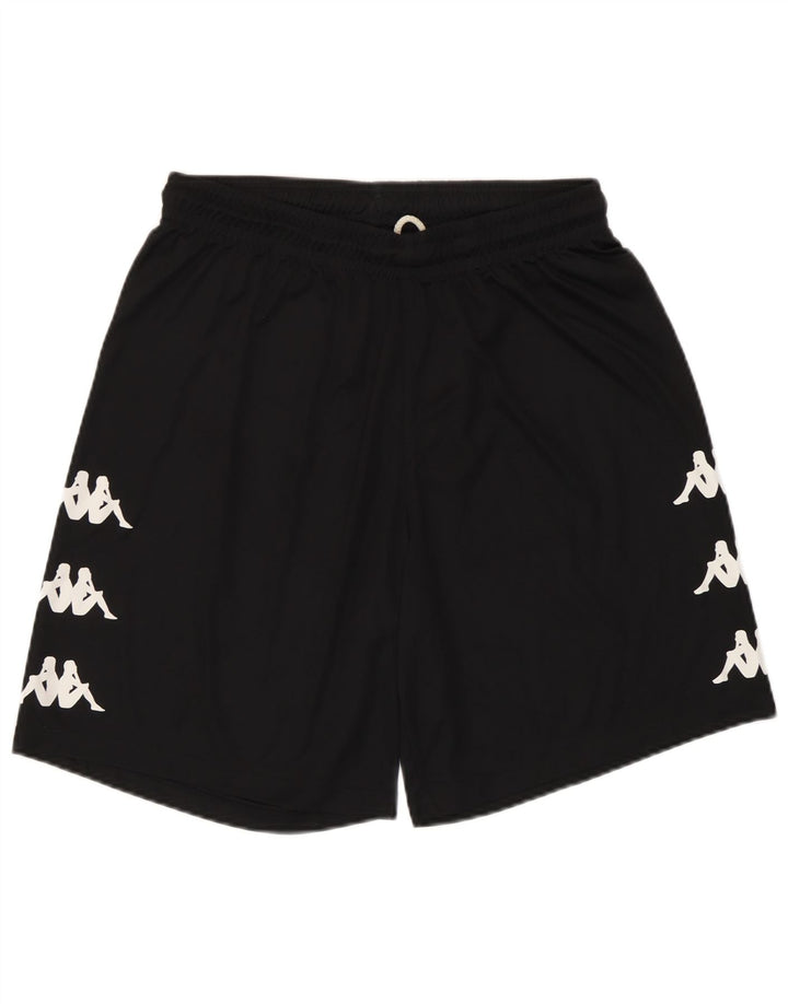 Kappa Hombres Mediano W30 L8 Poliéster Negro