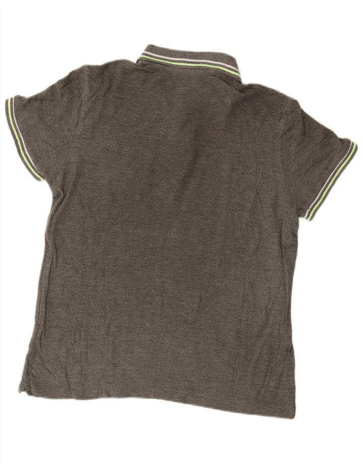 Polo Lotto Hombre Gris Medio Moteado