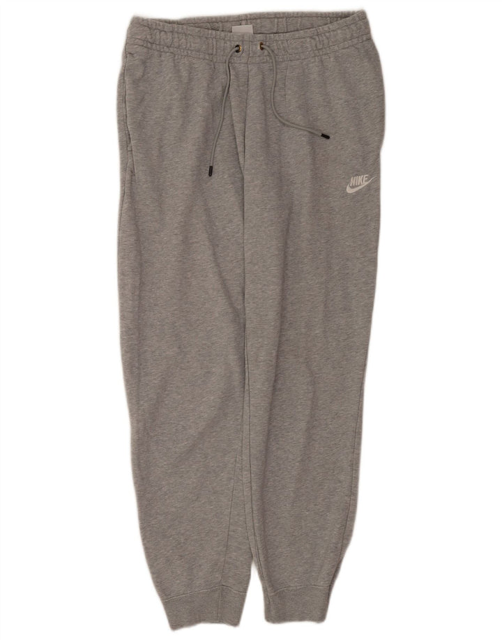 Nike - Pantalones de chándal para hombre, color gris, algodón