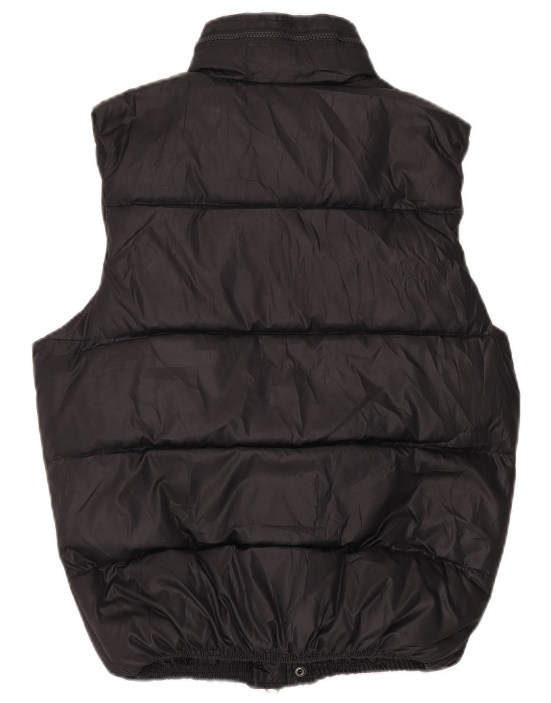 Rifle Chaleco acolchado con capucha para hombre UK 36 Small Poliéster negro