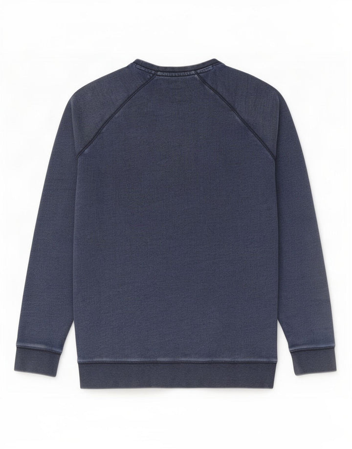 Wrangler Sudadera con gráfico para hombre Jumper Large Azul marino Algodón