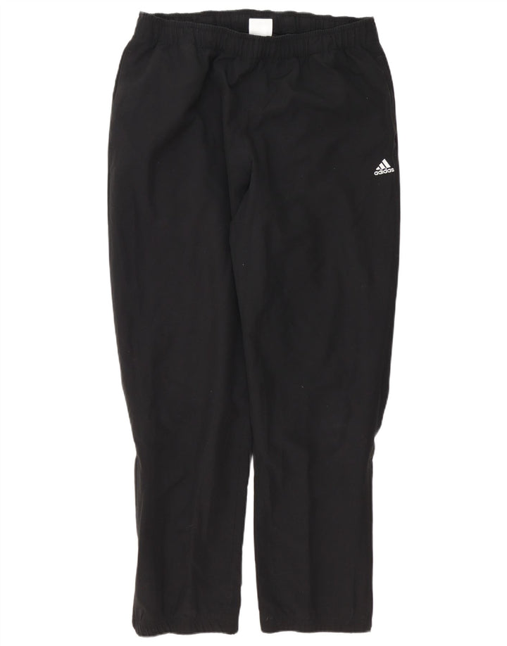 ADIDAS Hombre Climalite Chándal Pantalones Grandes Poliéster Negro