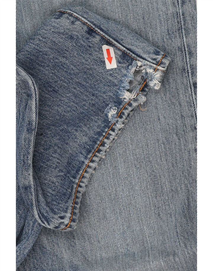 Levi's Hombre 501 Vaqueros Rectos W36 L32 Algodón Azul