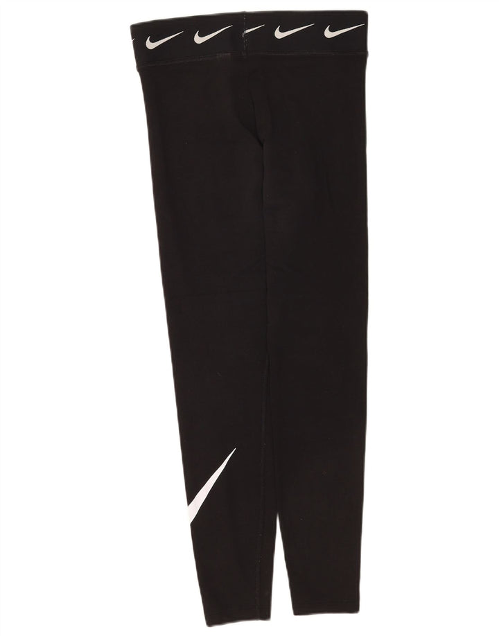 Nike Leggings gráficos para mujer UK 8 Small Algodón negro