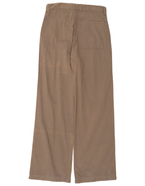 Killer Loop Pantalones casuales de pierna ancha para hombre IT 46 Small W30 L34 Algodón gris