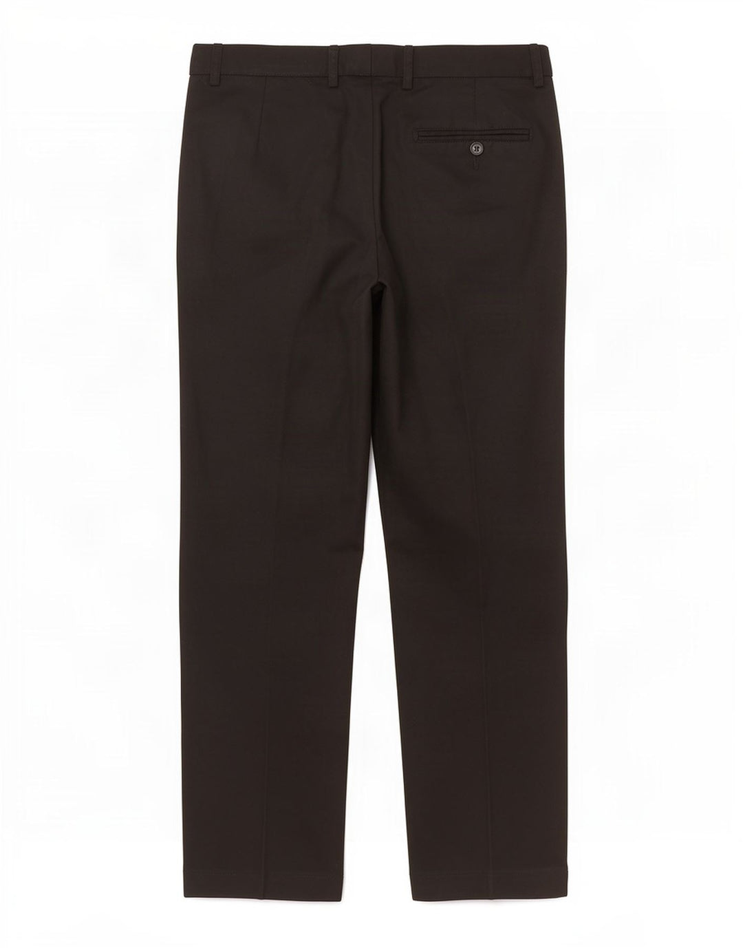 Marks & Spencer Pantalones de traje rectos de corte regular para hombre W34 L31 Lana negra