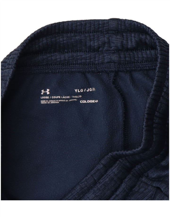 Under Armour Pantalones de chándal Cold Gear para niños 11-12 años Grande Azul Marino