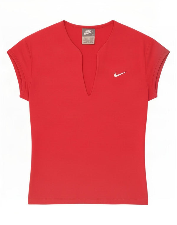 Nike Camiseta Mujer Top UK 8/10 Small Rojo