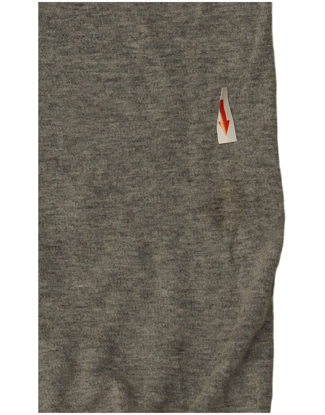 Topshop Top extragrande de manga larga para mujer UK 42 Viscosa gris medio