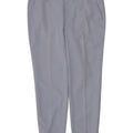 Zara Mujer Pantalón Chino Slim EU 40 Medium W30 L28 Azul