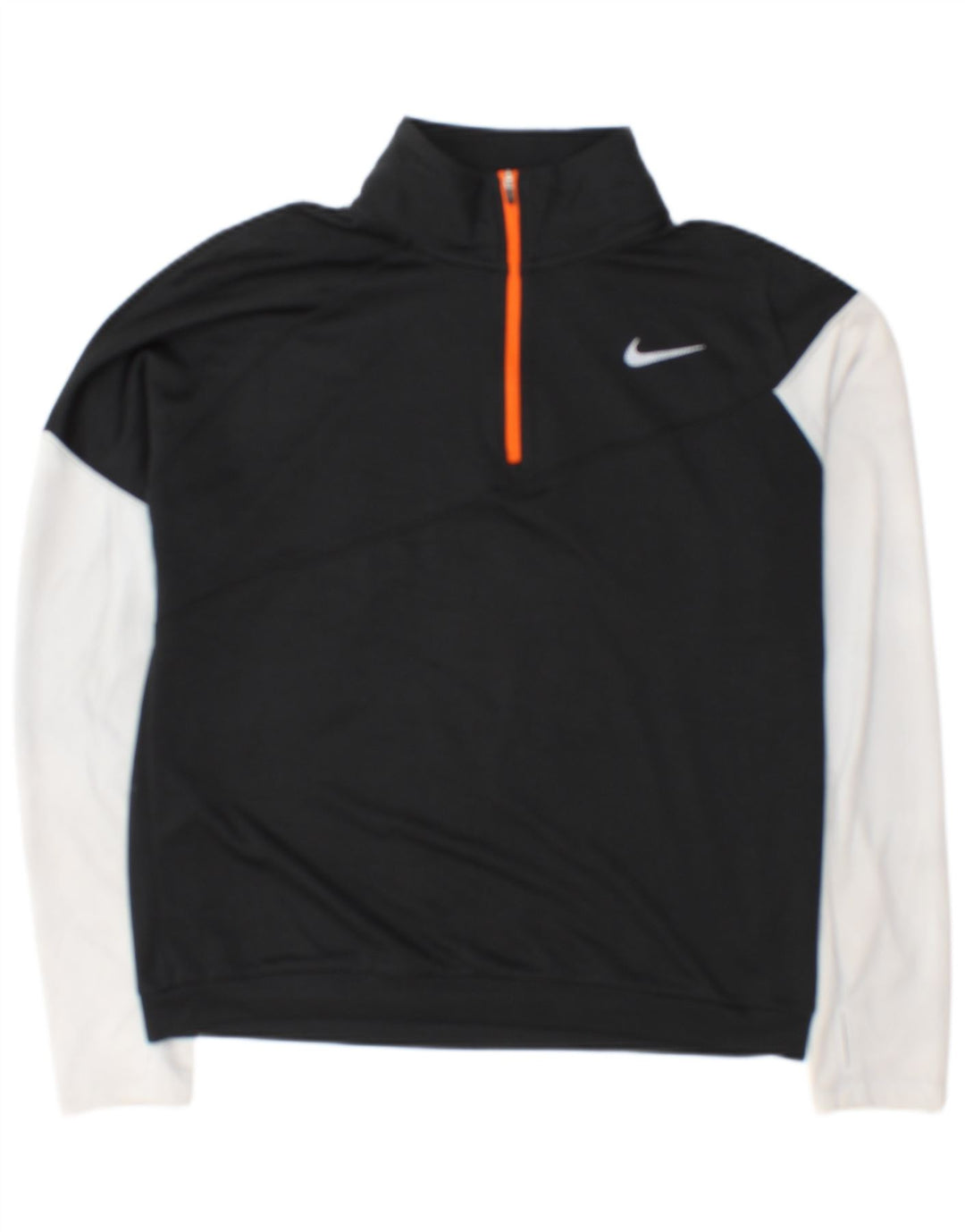 Nike - Chándal con cremallera y cuello para mujer, talla M, color negro