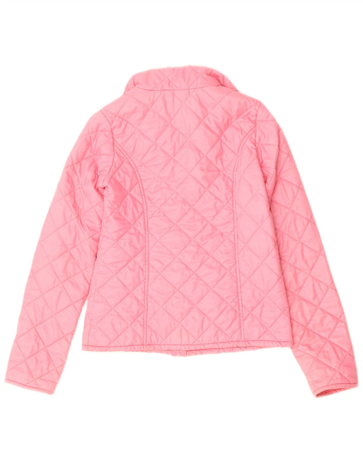 BENETTON Chaqueta acolchada para mujer UK 8 Small Pink