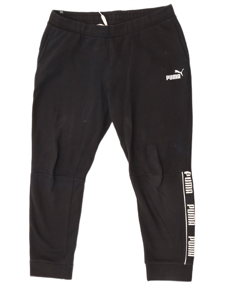 Puma Pantalones De Chándal Gráficos para Hombre Joggers Large Black