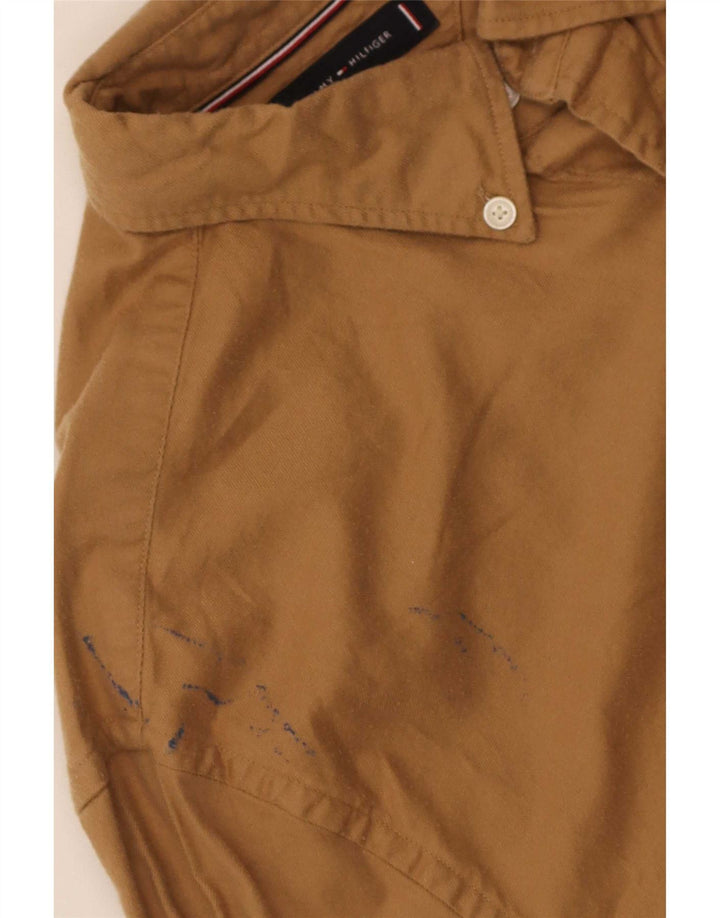 Camisa Tommy Hilfiger Hombre XL Algodón Beige