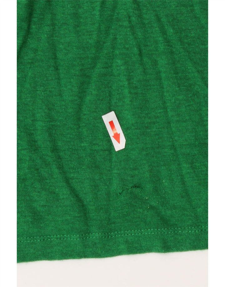 Jigsaw Mujer Oversize Top Manga Larga UK 10 Small Verde