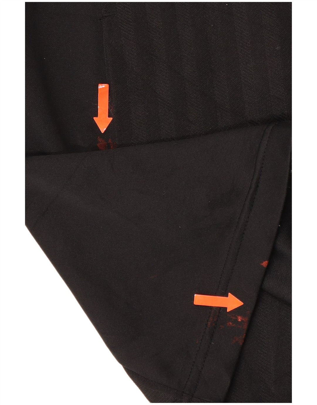 ADIDAS Chaqueta de chándal para hombre Reino Unido 38/40 Mediano Negro Rayas