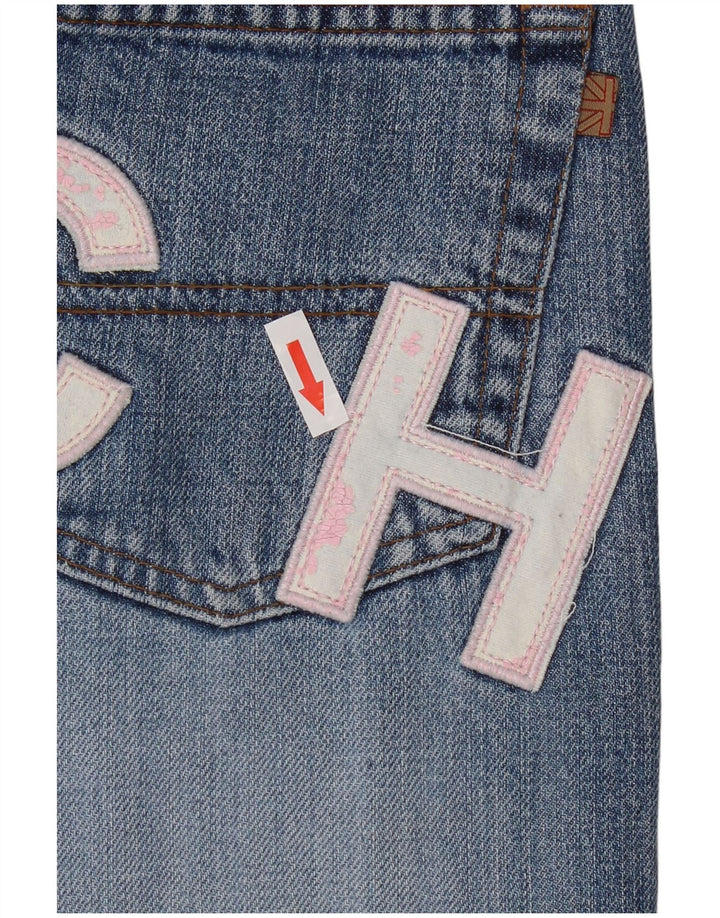 Vaqueros Richmond para mujer con corte de bota gráfico IT 44 Mediano W30 L32 Algodón azul