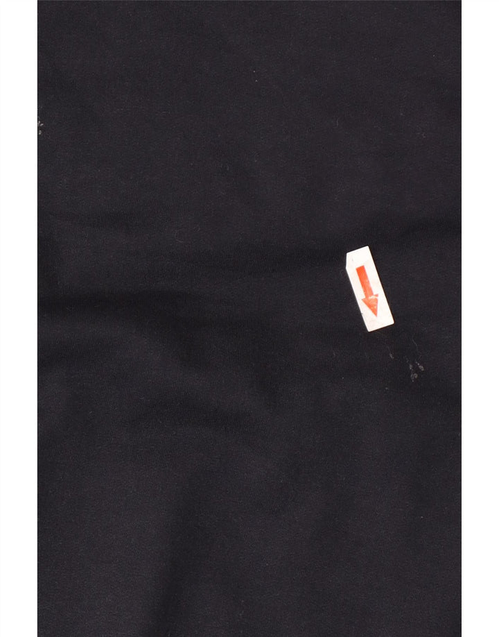 Umbro Chaqueta superior de chándal con gráfico para hombre IT 56 XL Algodón negro